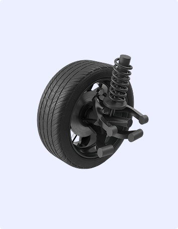 Car Alloy Nitro Suspension