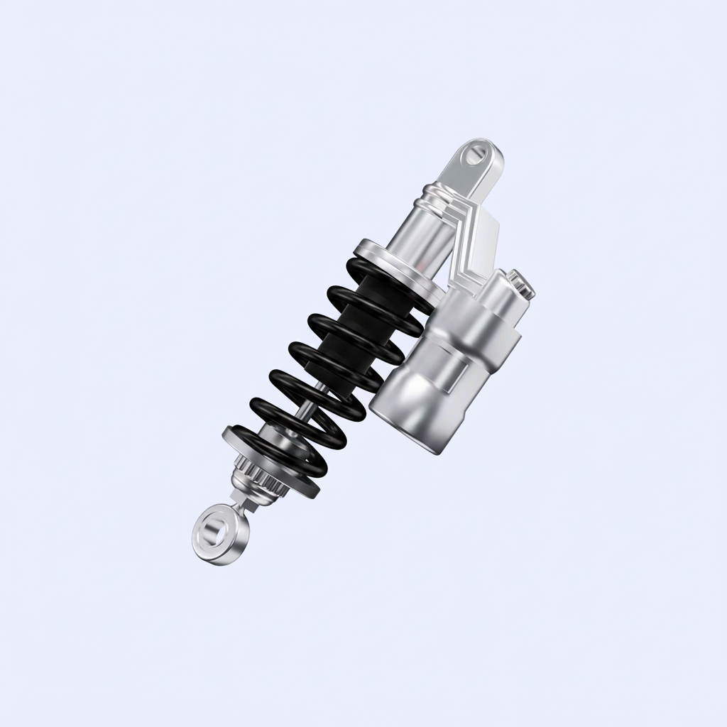 Black Spring Shock Absorber