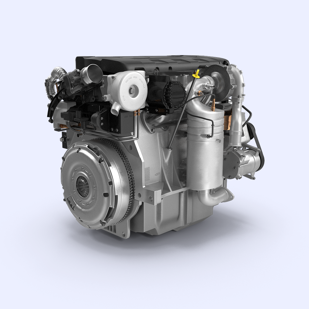 High-Efficiency Engine Assembly